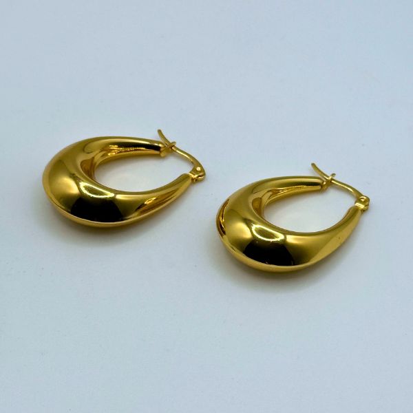 Bold Drop Hoops