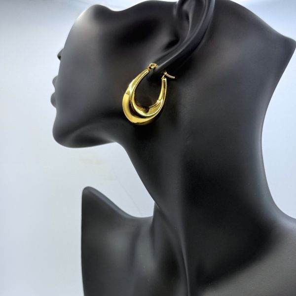 Bold Drop Hoops