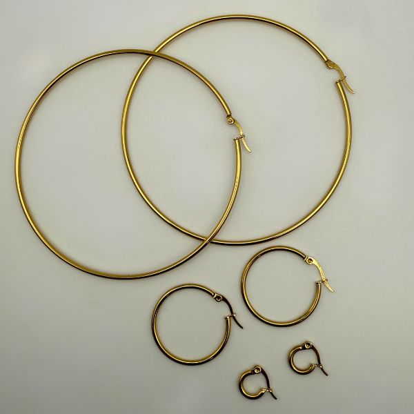 Classic XL Hoop Earrings (90mm)