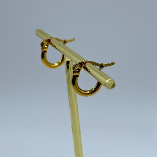 Mini Gold Hoop Earrings (10mm)
