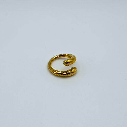 Molten Gold Ring