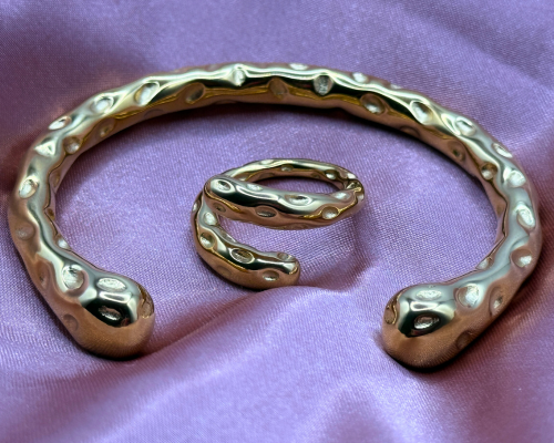 Molten Gold Cuff