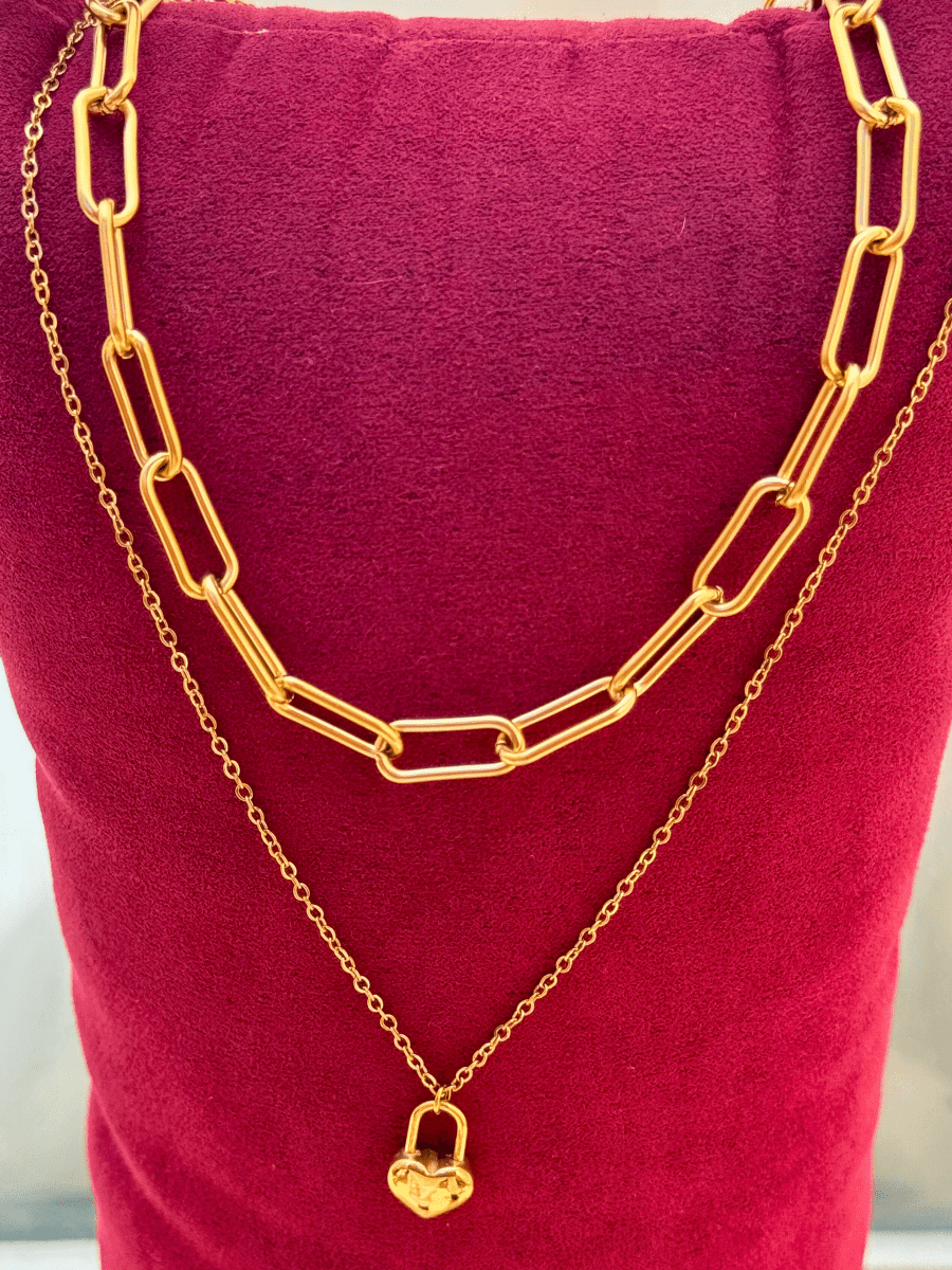 Amoré Lock Necklace