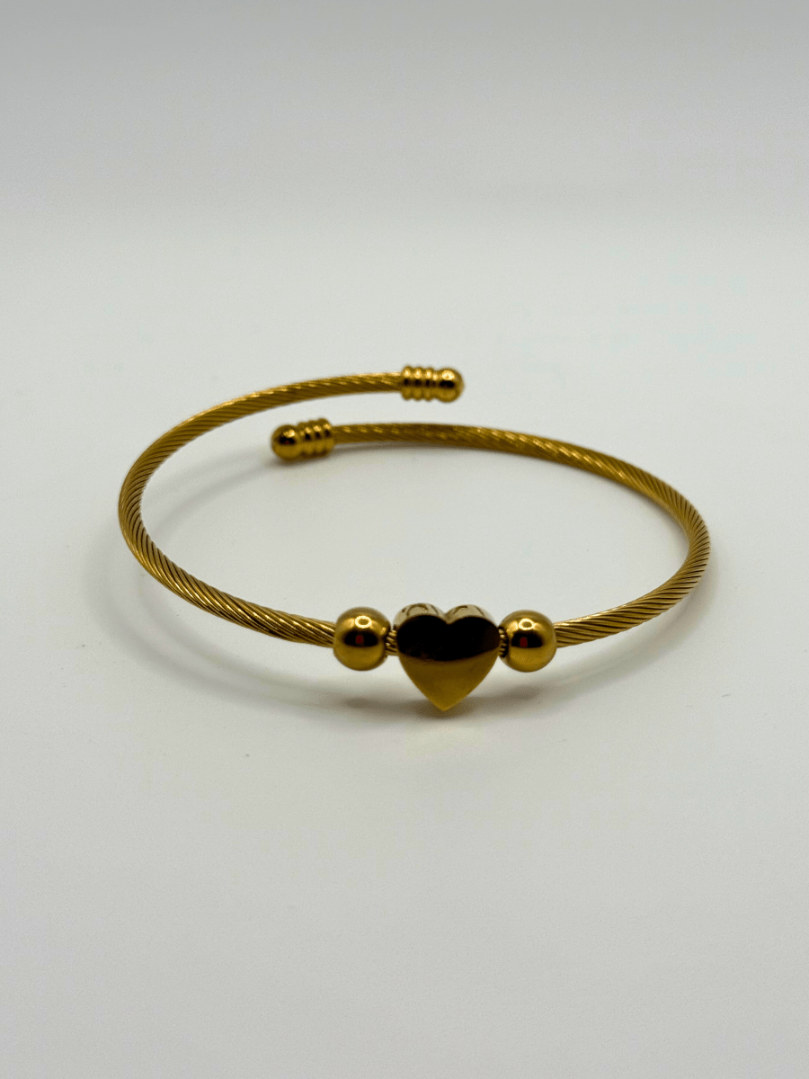 Eternal Twist Bangle Gold