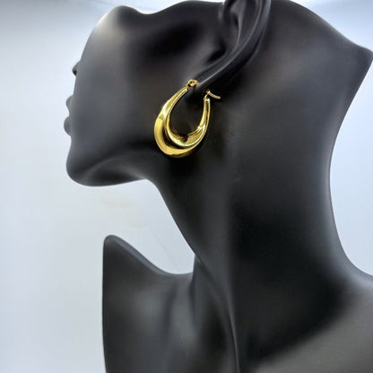 Bold Drop Hoops