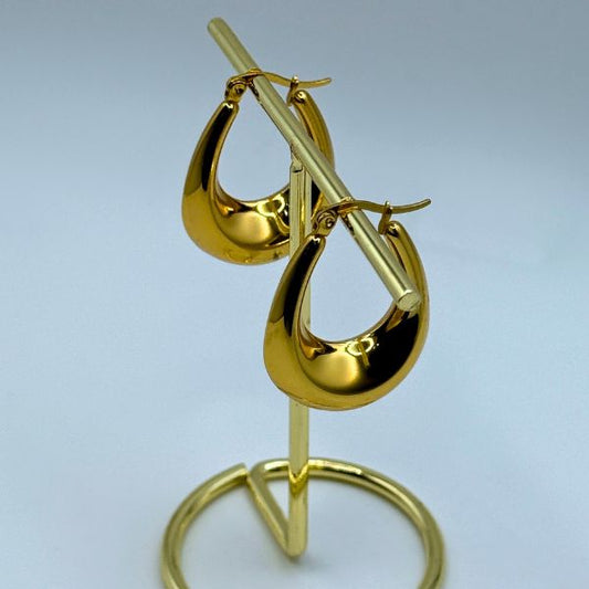 Bold Drop Hoops