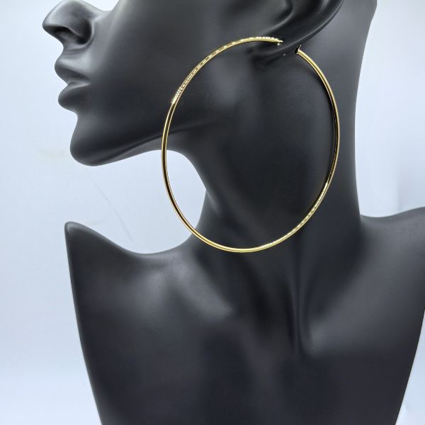 Classic XL Hoop Earrings (90mm)