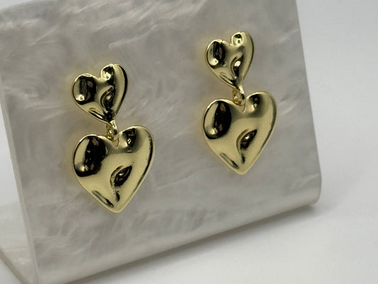 Molten Heart Earrings