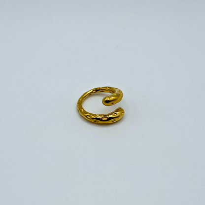 Molten Gold Ring