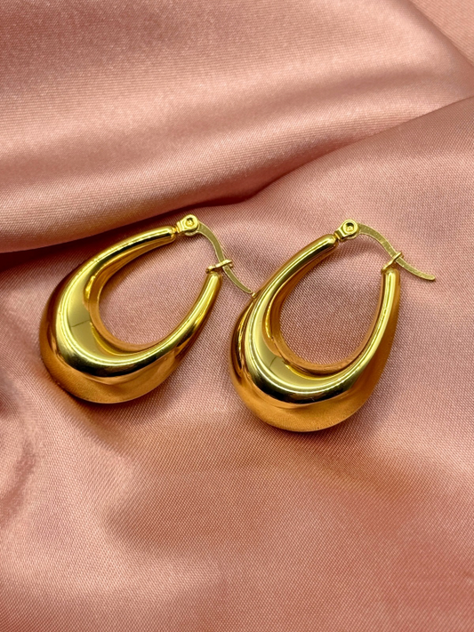 Bold Drop Hoops