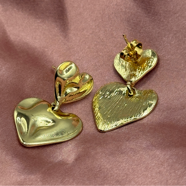 Molten Heart Earrings