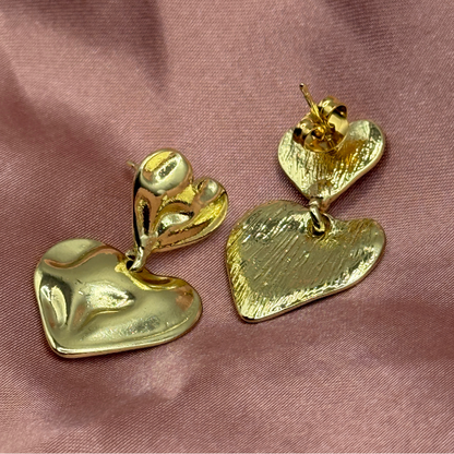 Molten Heart Earrings
