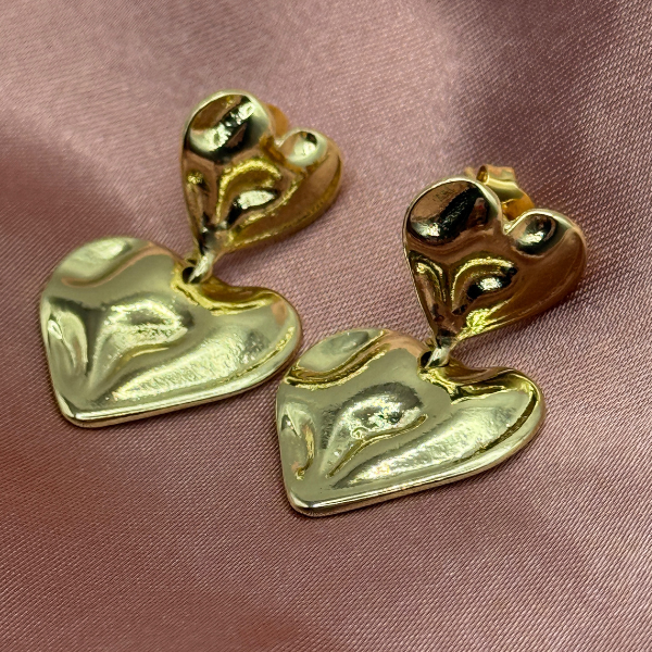 Molten Heart Earrings