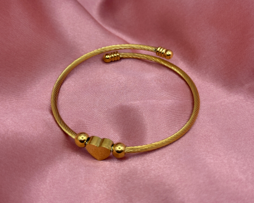 Eternal Twist Bangle Gold