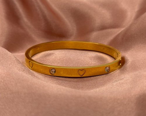 Lustrous Love Bangle