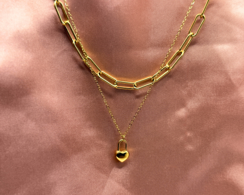 Amoré Lock Necklace