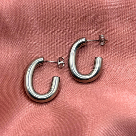 Curve Hoops – Silver