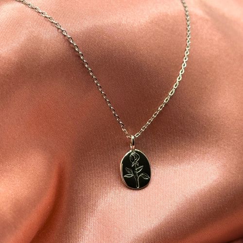 Rosalina Necklace- Silver