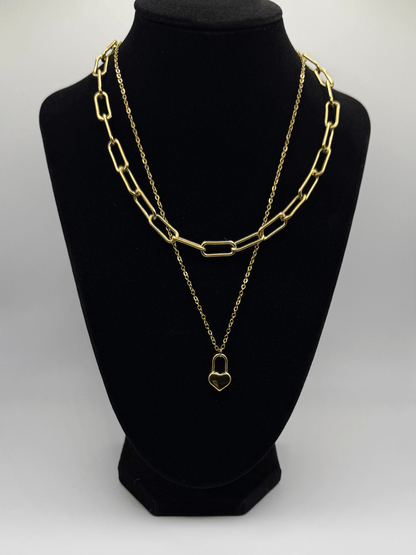 Amoré Lock Necklace