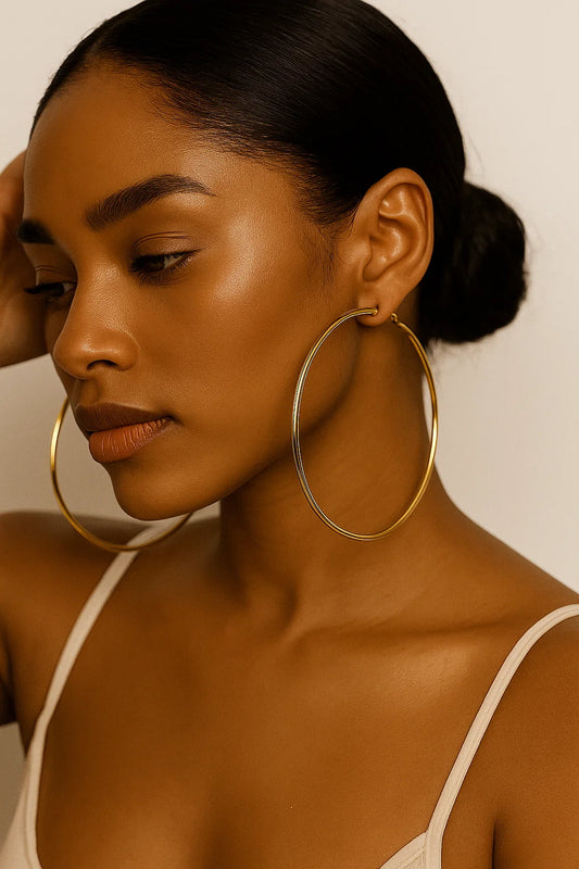 Classic XL Hoop Earrings (90mm)