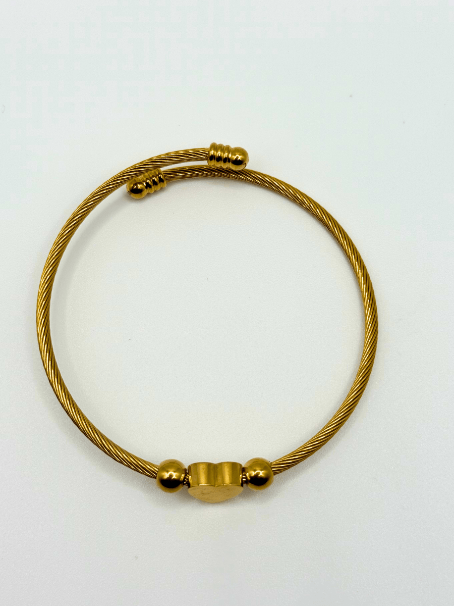 Eternal Twist Bangle Gold
