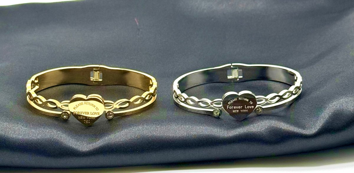 Forever Linked Bangle Gold