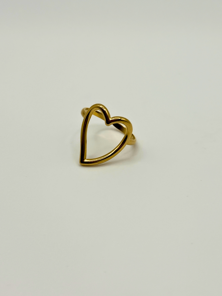 Minimalist Heart Ring