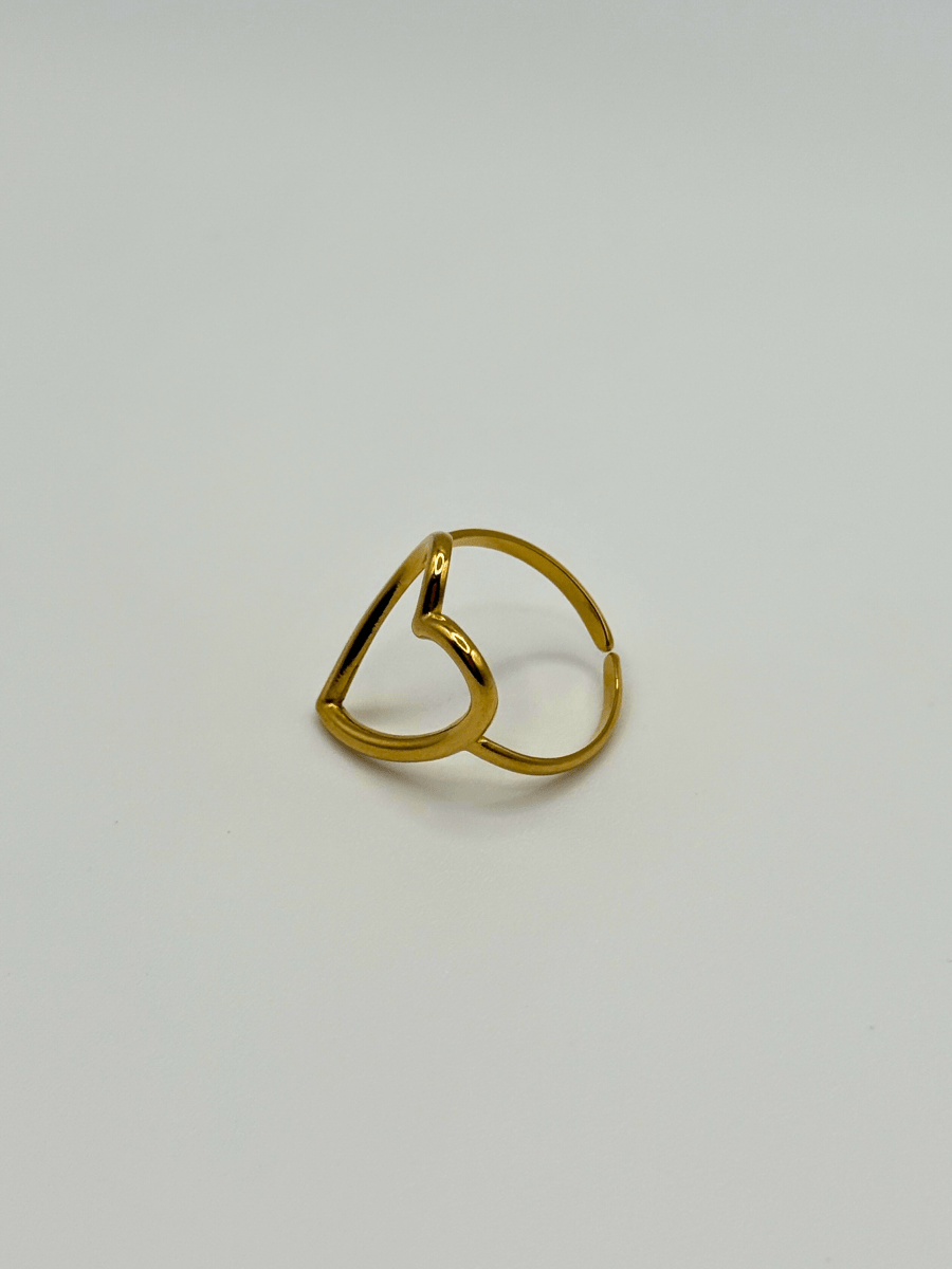 Minimalist Heart Ring