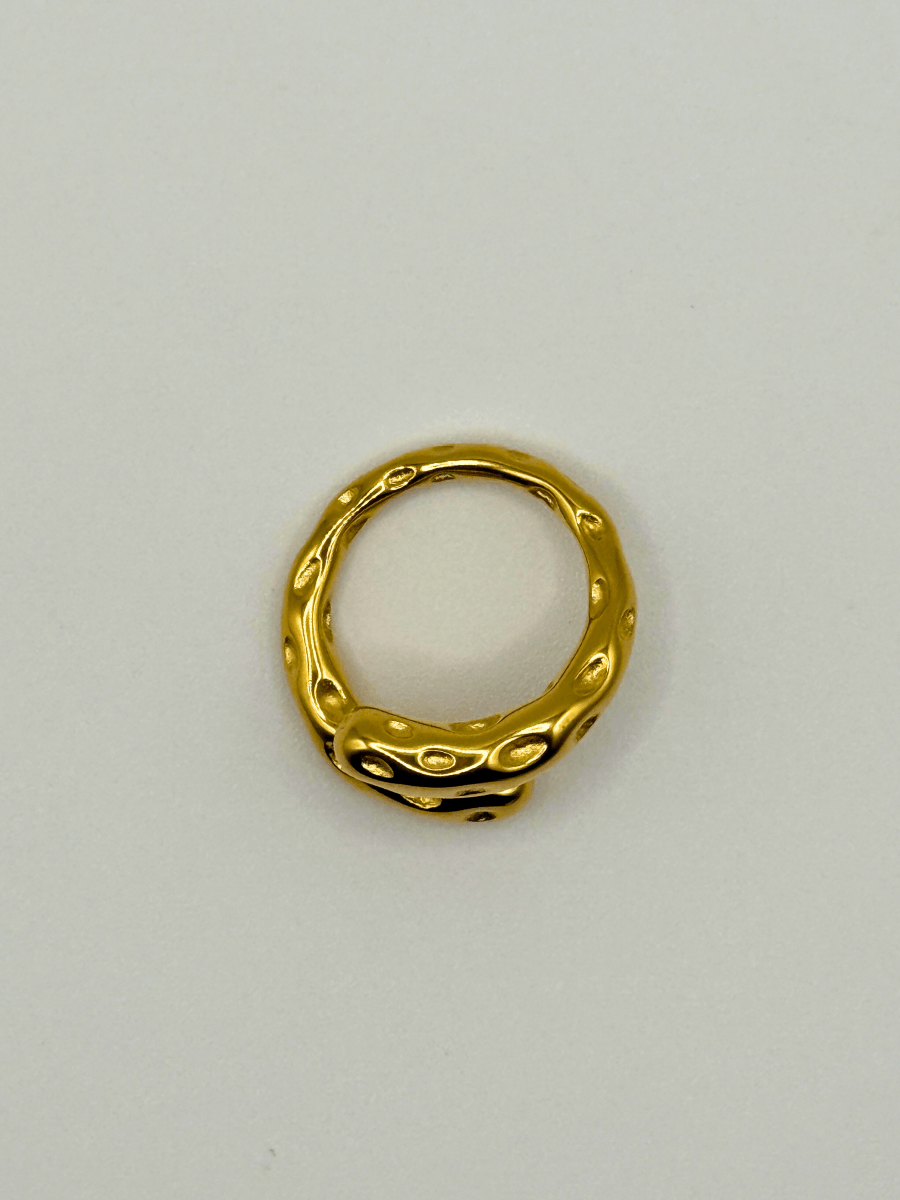 Molten Gold Ring