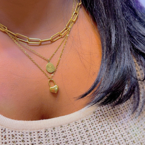Amoré Lock Necklace