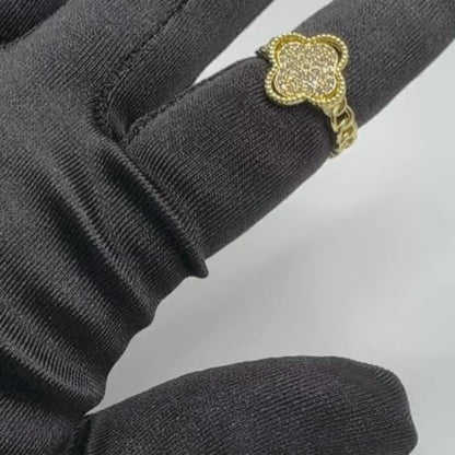 Clover Link Ring
